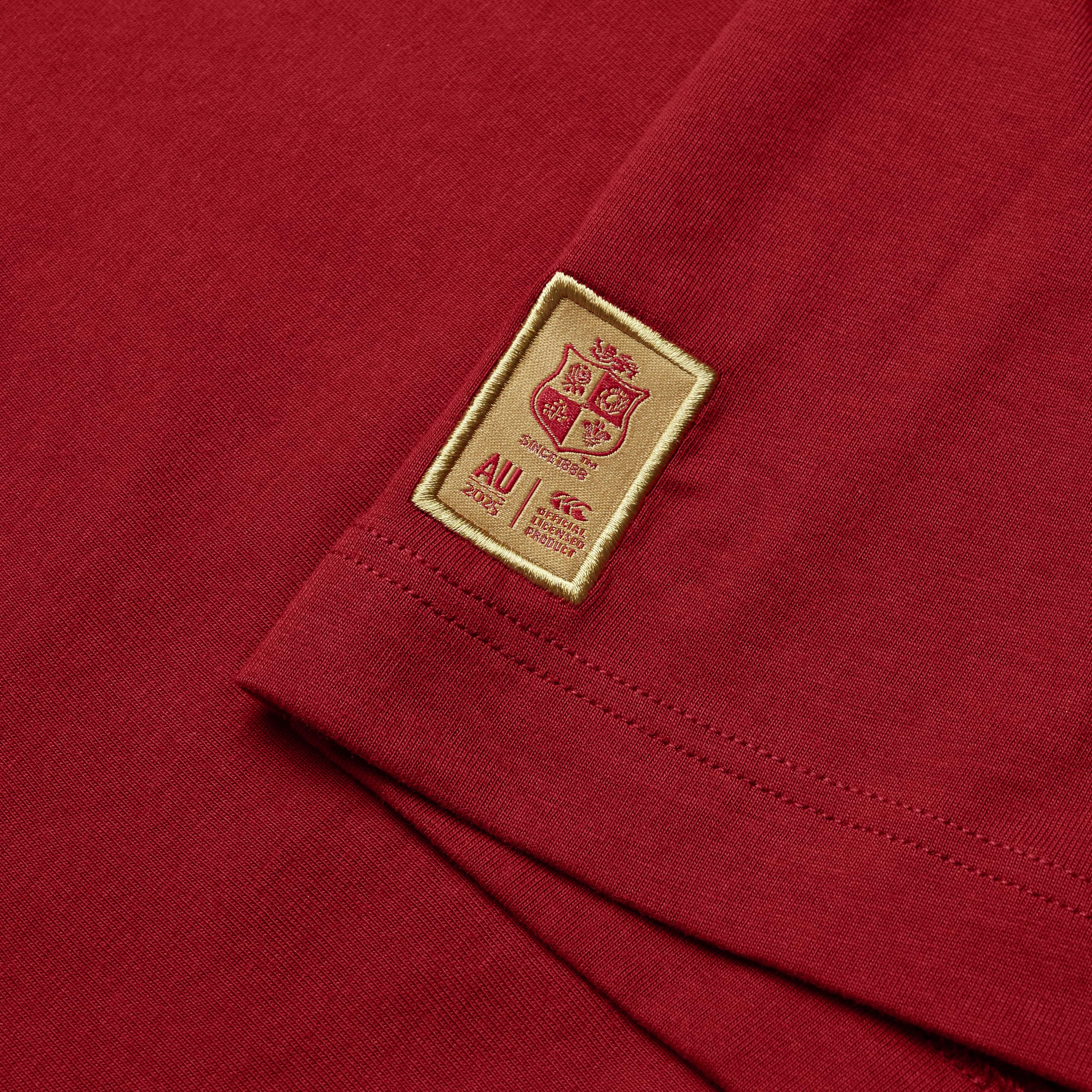 Canterbury Leones Británicos E Irlandeses de Algodón Camisa Hombre (Pack de 1)