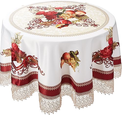 Mantel impreso Violet Linen VL-70130-Fruttela-IV-2