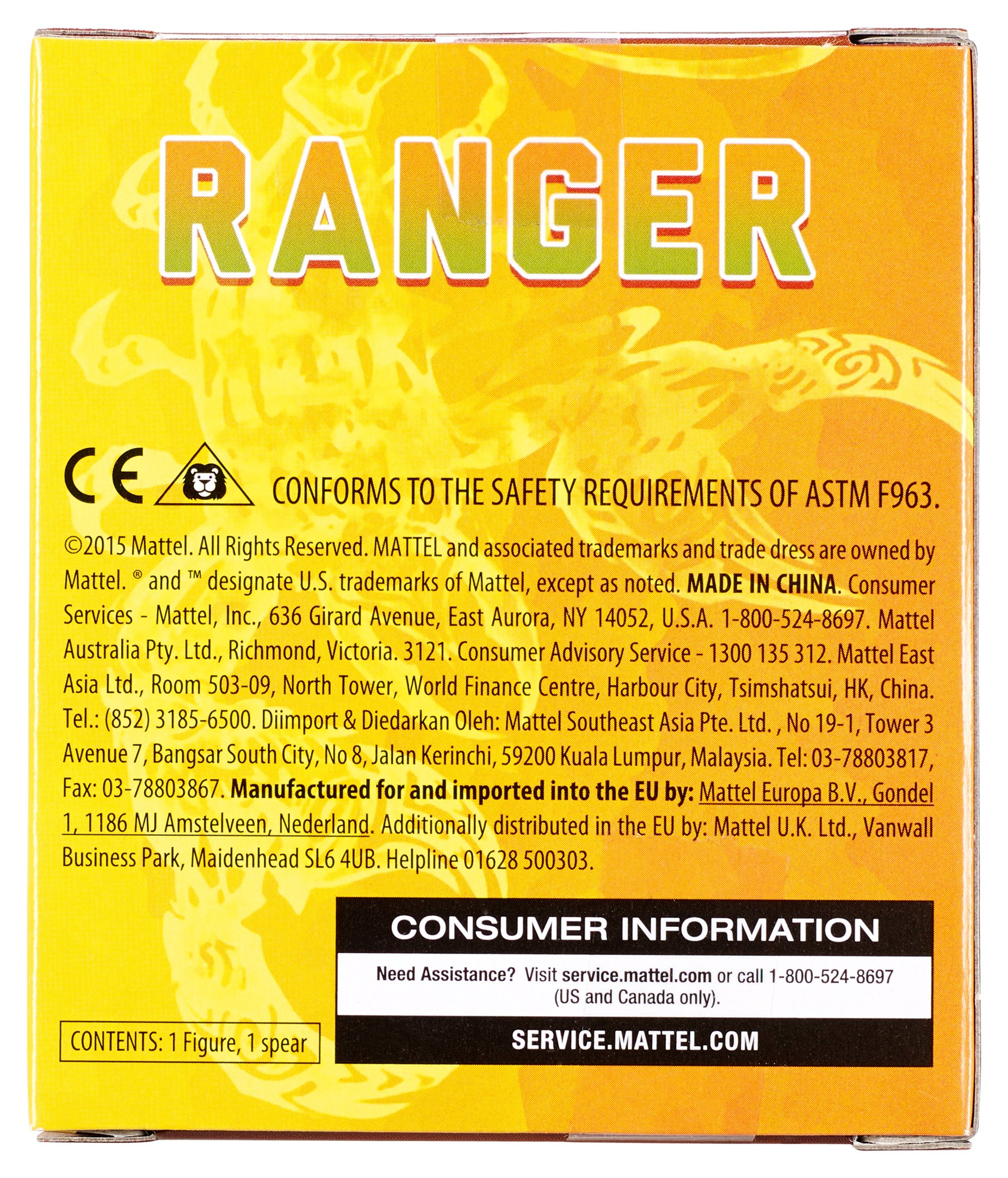 Kulipari Enemy Battaltions Scorpion Ranger Figure With Gloved Fist