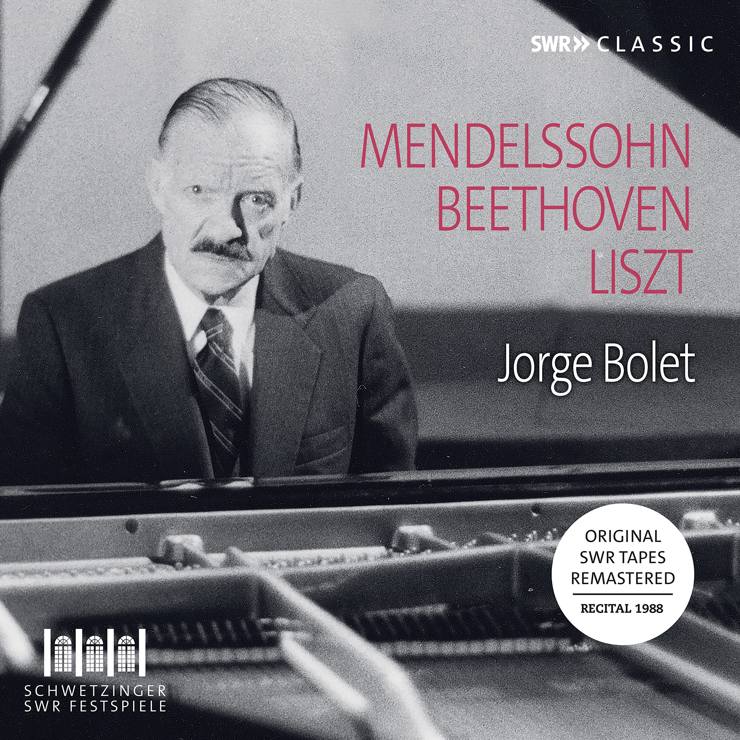 Jorge Bolet Piano Recital 1988: Works By Beethoven, Mendelssohn, Liszt
