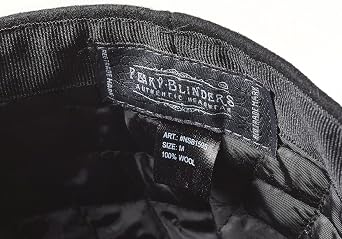 PEAKY BLINDERS 8 Piece 'Newsboy' Style Flat Cap -Tweed Wool Fabric Variations