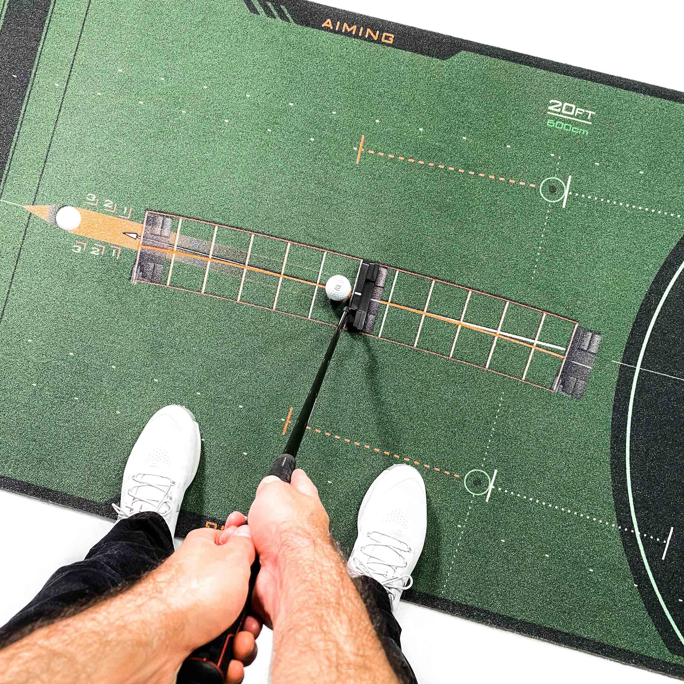 WELLPUTT パッティングトレーニングマット Amazon | Wellputtパッティングトレーニングマット13ft / 4M