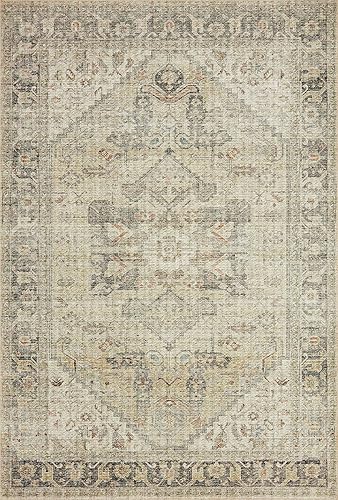 Miniatura 3 de Loloi II Colección Skye SKY-13 - Alfombra tradicional de 9 pies x 12 pies, doradorubor