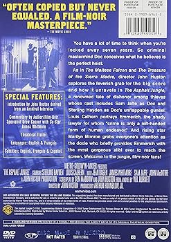 Native English DVD値下げしまーす Amazon.co.jp: ASPHALT JUNGLE : DVD