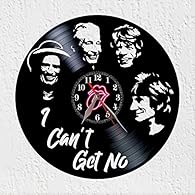 Wall clock made of old vinyl record. A very original gift, eye-catching and elegant decoration. Material: PVC. Diameter: 30 cm. Quartz mechanism, silent. Works with an AA battery / does not include / Packaging: foam+box. Do not put in the sun, or on ...