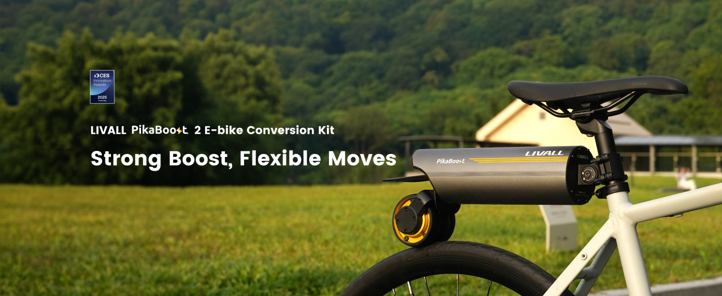Amazon.com : LIVALL 220Wh PikaBoost 2 Bike Rear Wheel Assist