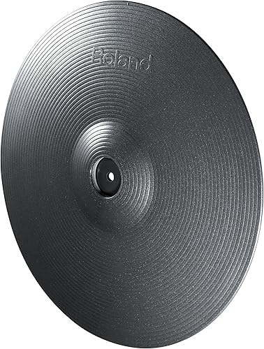 Vista 12 de Roland CY-5 Splach de tambor eléctrico, 10 pulgadas, negro