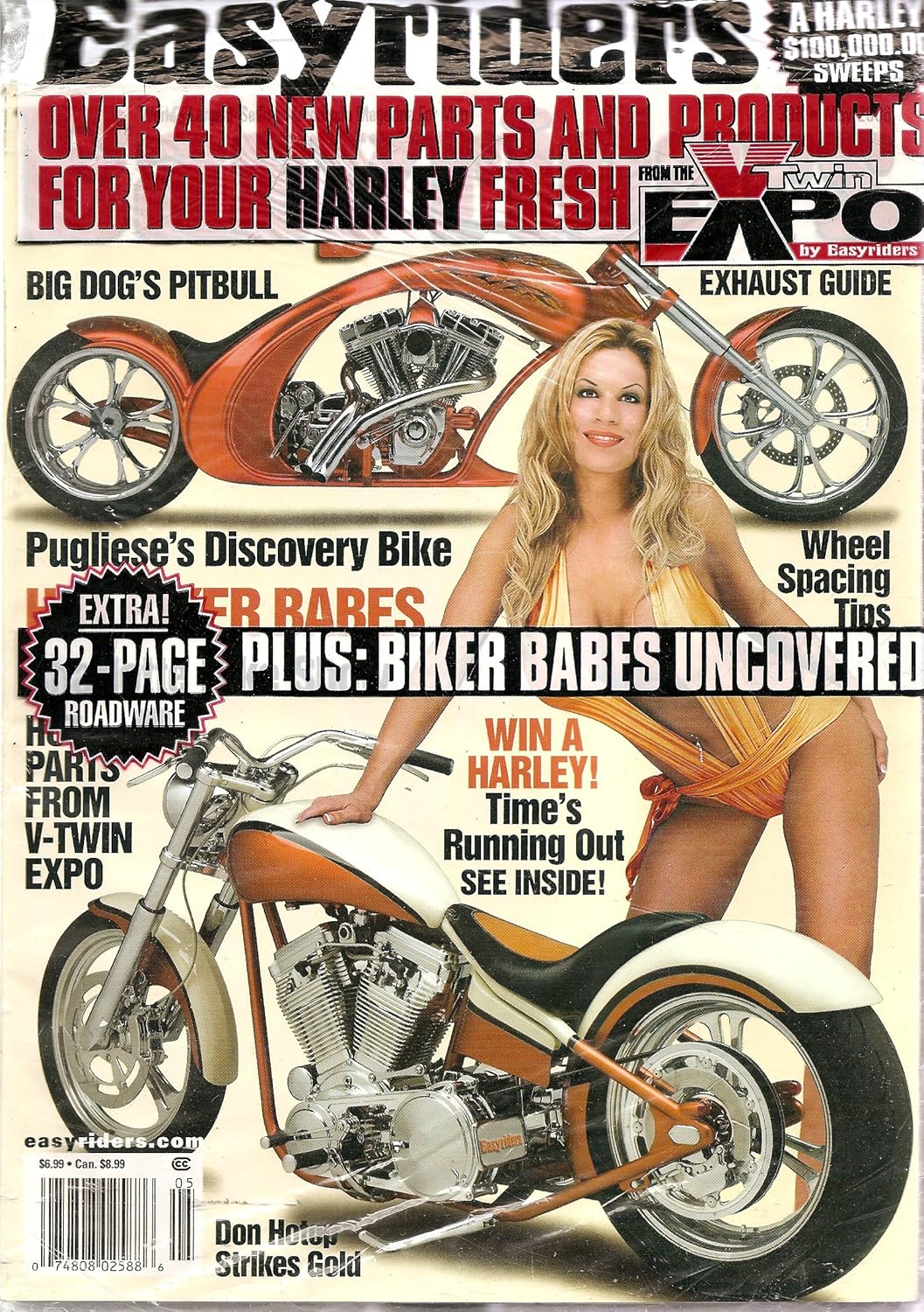 Easyriders Magazine 395 May 2006 Harley Davidson Motorcycle Easy Riders EASY RIDER