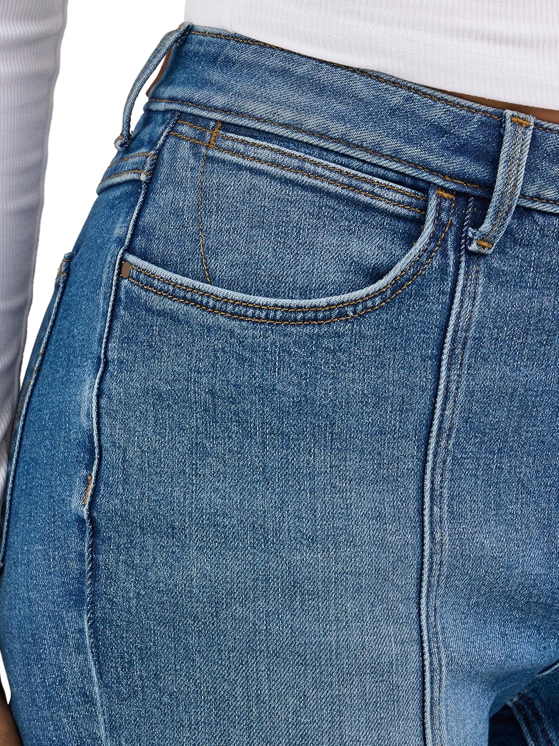 Wrangler Womens Women’s High Waisted Fierce Flare Jean