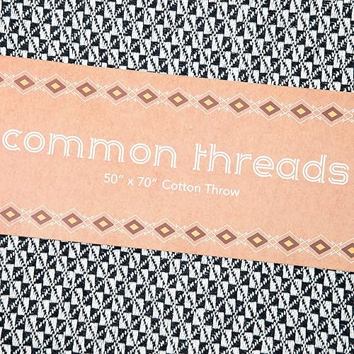 Miniatura 7 de Arkwright - Mantas comunes a granel, paquete de 12, reversibles, 100% algodón, para todas las estaciones, ligeras, para invitados a bodas, viajes y