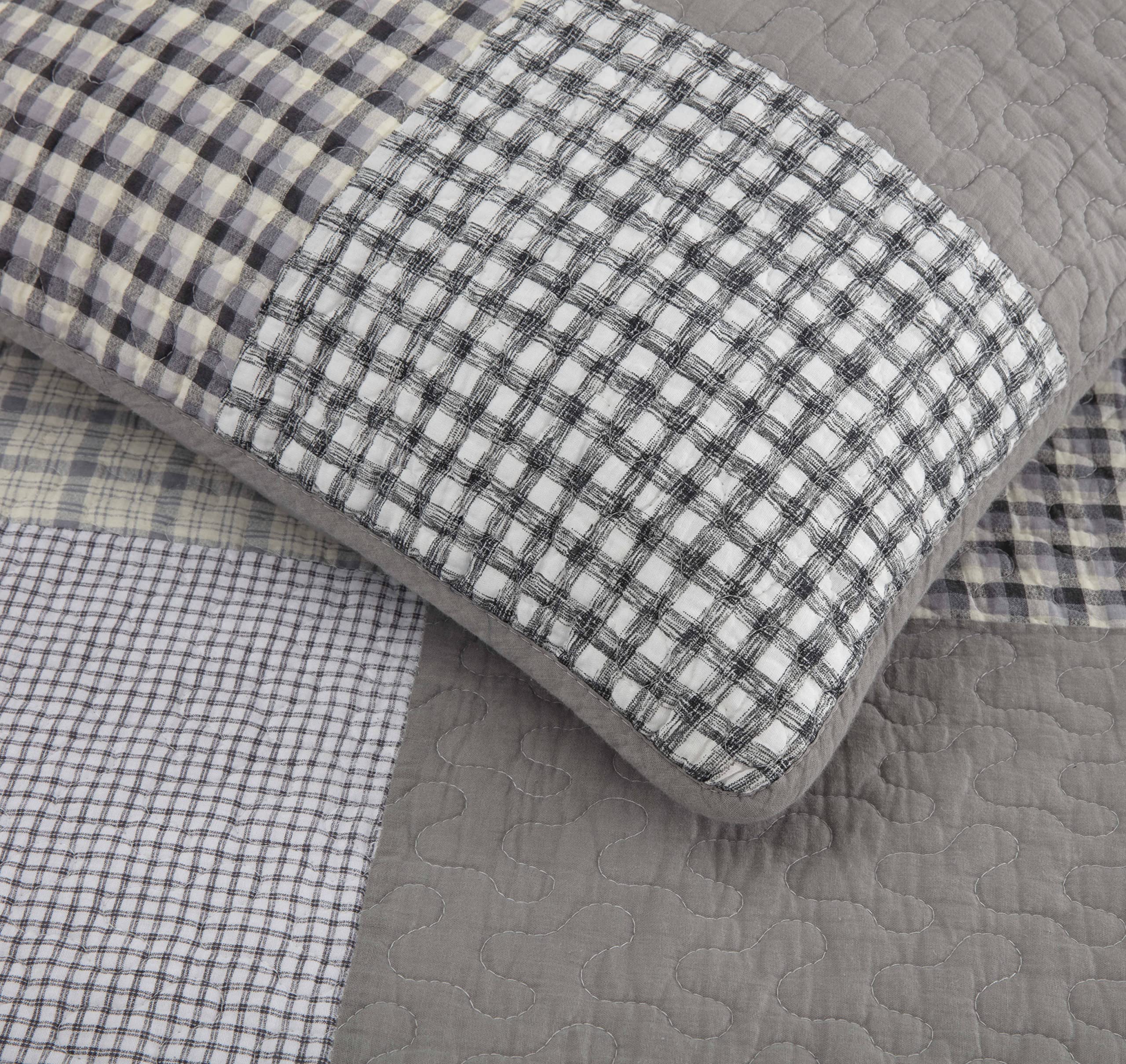 Abito uomo blu elettrico a quadri in lino-cotone leggero