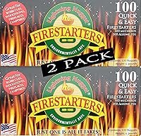 Vista 1 de Lightning Nuggets AN100-2 200 unidades de arrancadores de fuego, color marrón (paquete de 200)