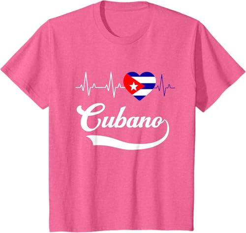 Miniatura 41 de Cubanito Baseball Flag Heart Souvenir Cubano Cuba Men Boy T-Shirt Black,Navy Blue,Dark Green,Dark Heather Grey,Heather Blue,Sapphire Blue,Royal