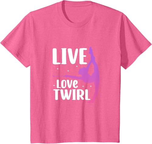 Miniatura 58 de Twirl Baton Twirling Twirler Majorettes T-Shirt Black,Navy Blue,Asphalt Grey,Baby Blue,Cranberry Red,Red,Kelly Green,Brown,Olive Green,Dark Heather