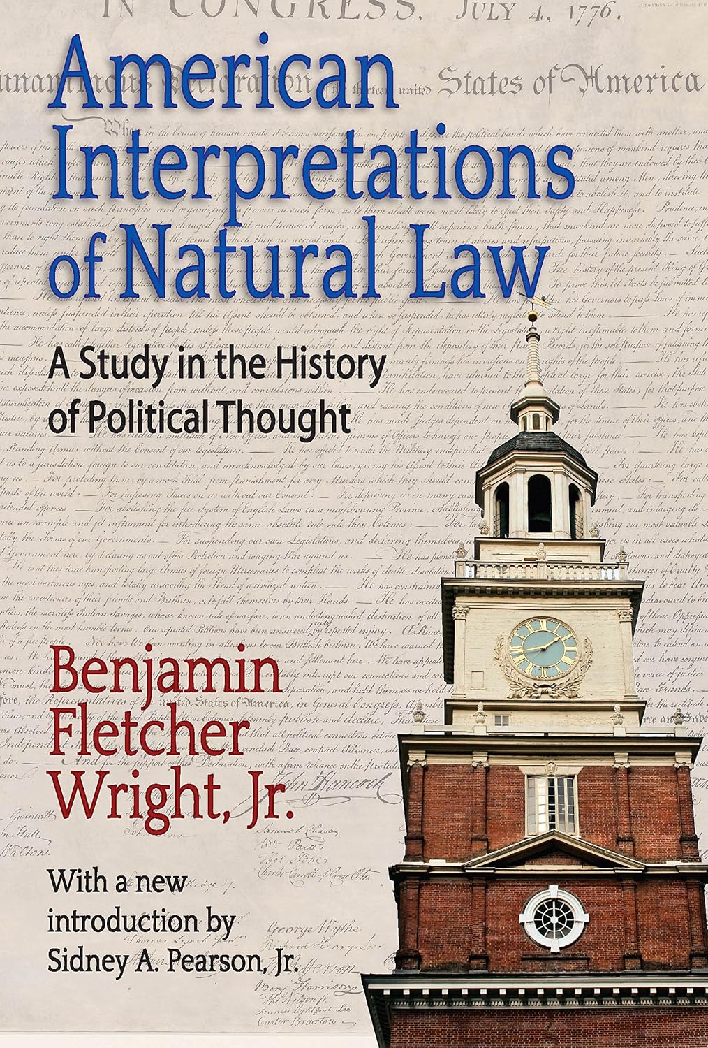 American Interpretations of Natural Law: A Study in the History of Political Thought