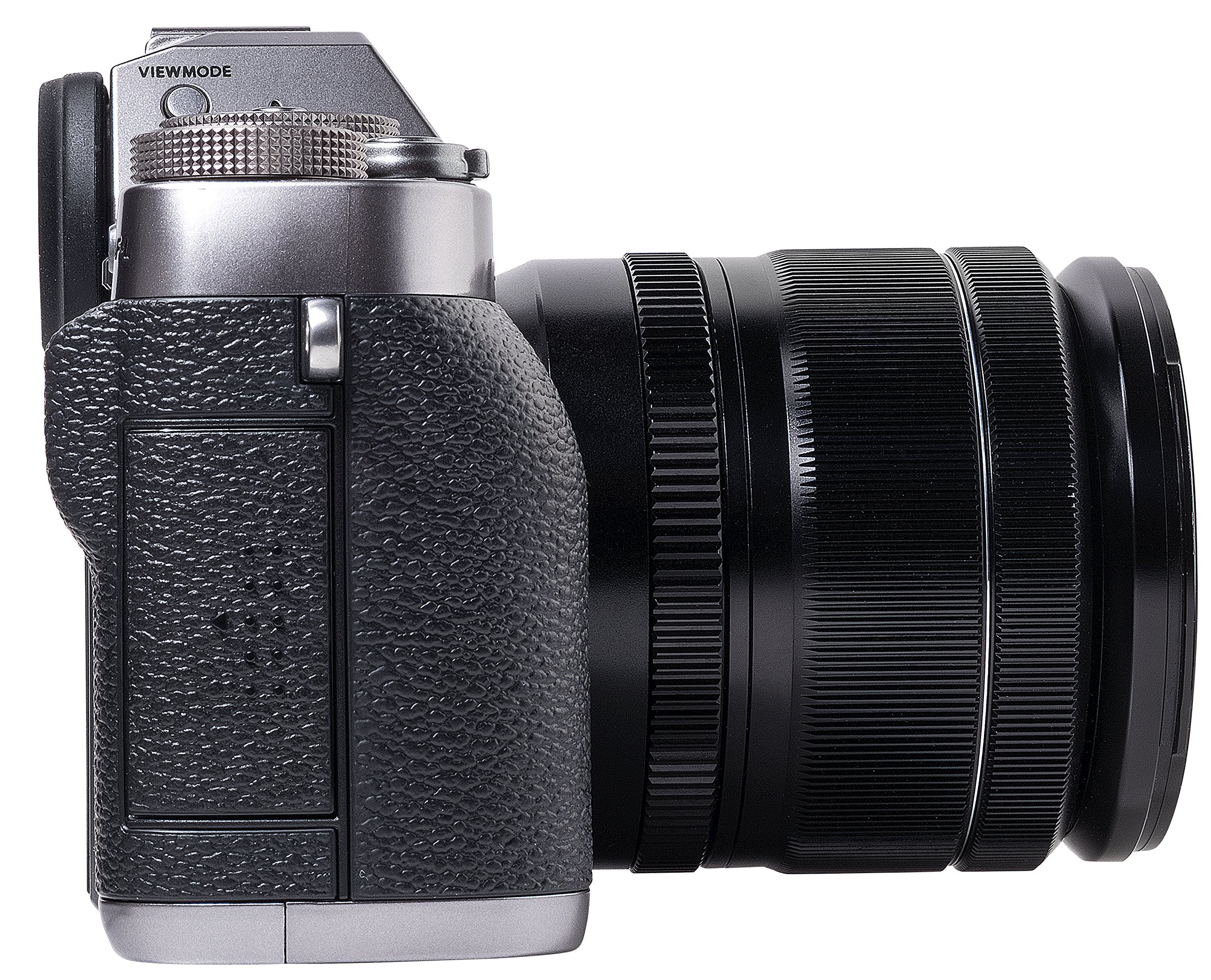Fujifilm X-T1 système de caméra (capteur APS-C CMOS X-Trans II 16 mégapixels, pliant de 7,6 cm (3 pouces) écran LCD, WiFi, éclaboussures et à la poussière) Kit incl. Fujinon XF 18-55 mm de graphite / argenterie