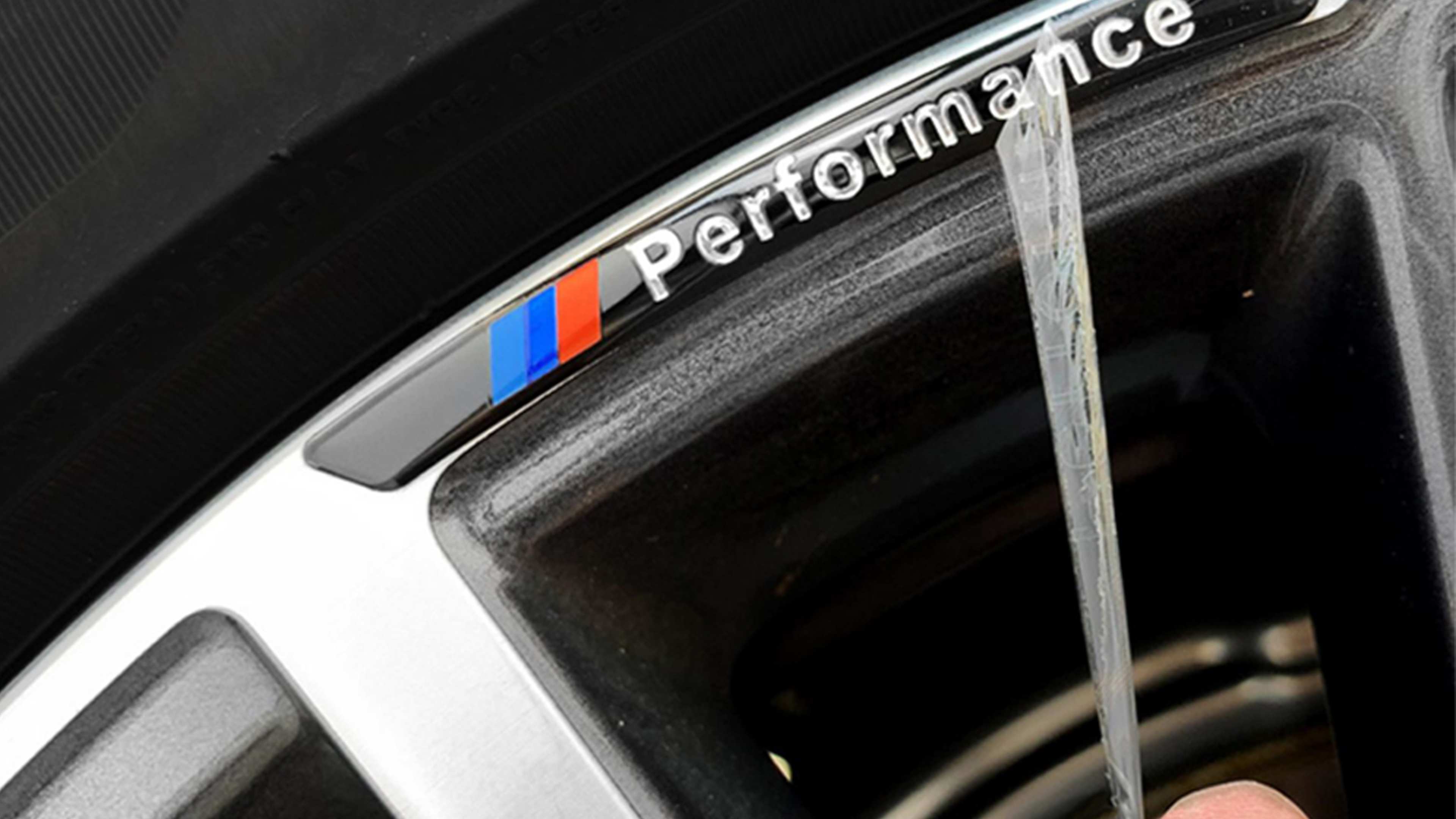 Amazon Co Jp Bokos ホイールステッカー リムステッカー 自動車 オートバイ 汎用 Performance ブラック 車 バイク