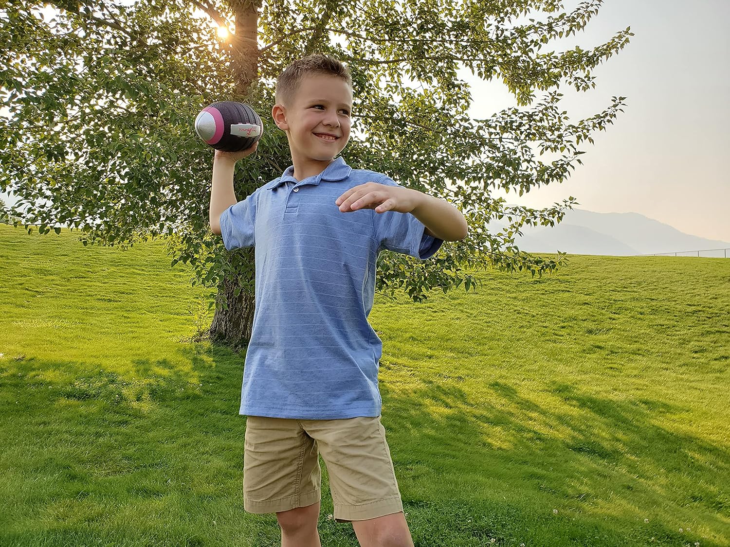 LMC Products BOSS Foam Football - Our Junior Football is a Mini Football for Kids - Each Quality Kids Football is 9” – Small Football Youth (Orange) : Toys & Games