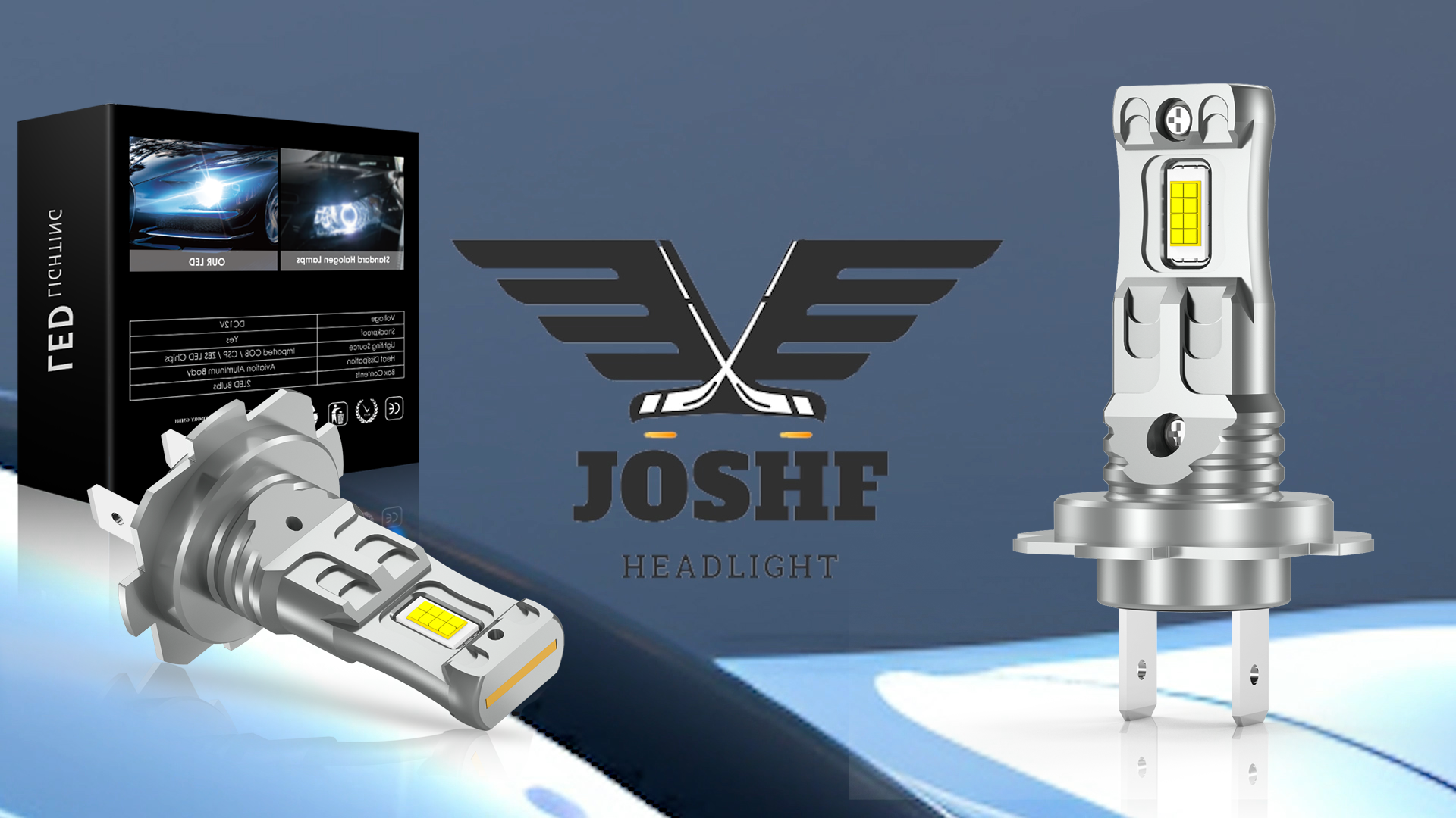 2 Stuks Auto H7 Led-Lampen Koplamp Lamp Wit 6000K 80W CSP Chip 6SMD Motorfiets Mistlamp 1860 16000LM Running Light