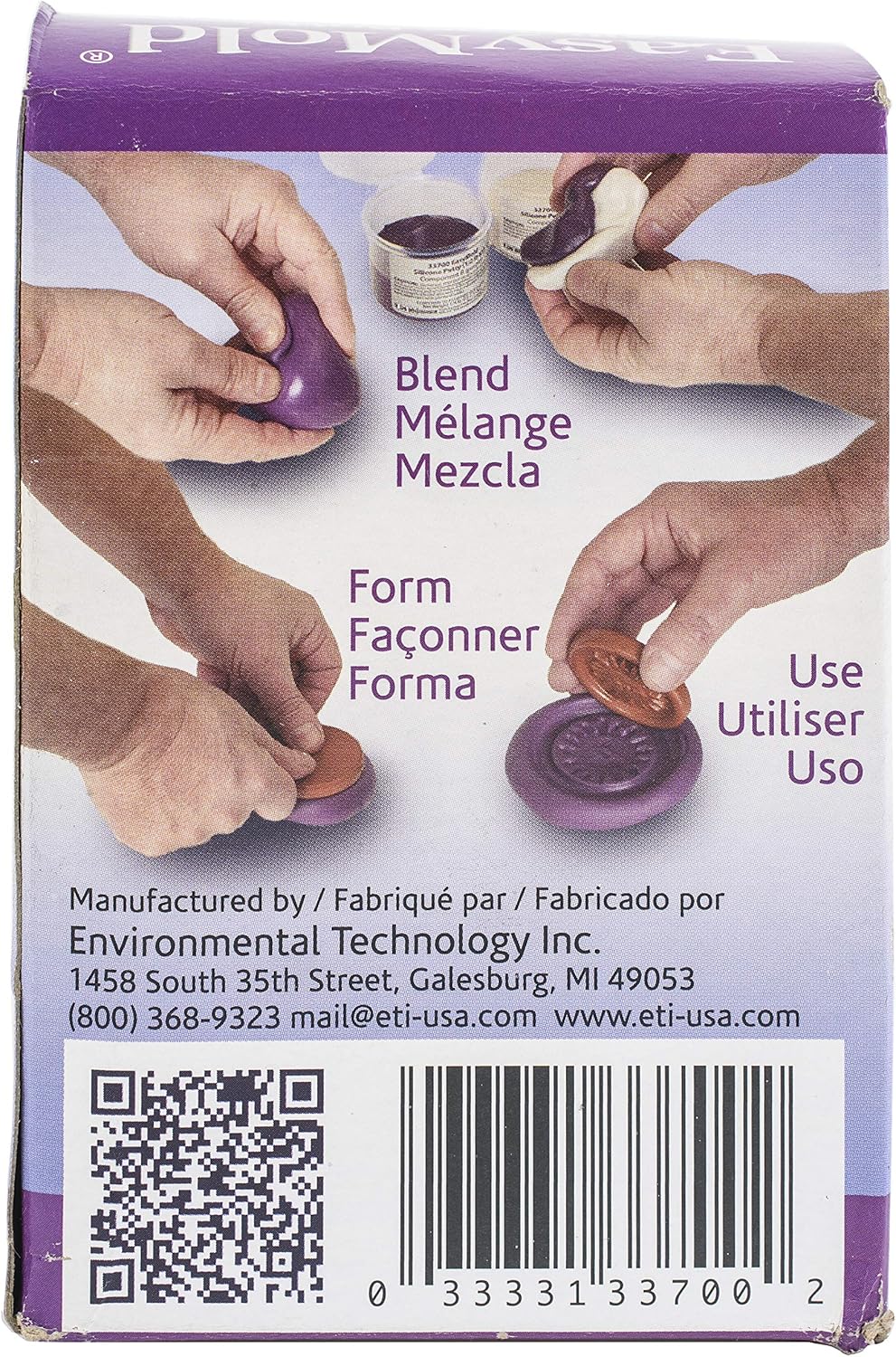 Buy Environmental Technology Castin'Craft EasyMold Silicone Putty (½ lb Kit) 2 Part Molding