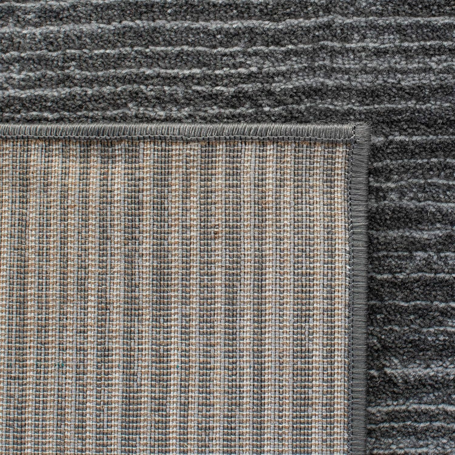 SAFAVIEH Vision Collection Runner Rug - 2'2" x 6', Grey, Modern Ombre Design, Non-Shedding & Easy to Clean, Ideal for Entryway, Foyer, Bedroom (VSN606D)
