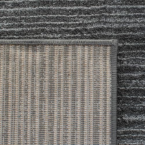 Vista 212 de SAFAVIEH Vision Collection VSN606F - Tapete de 6 pies x 9 pies, crema, moderno, ombré, no desprende pelo, fácil cuidado, para zonas de alto tráfico