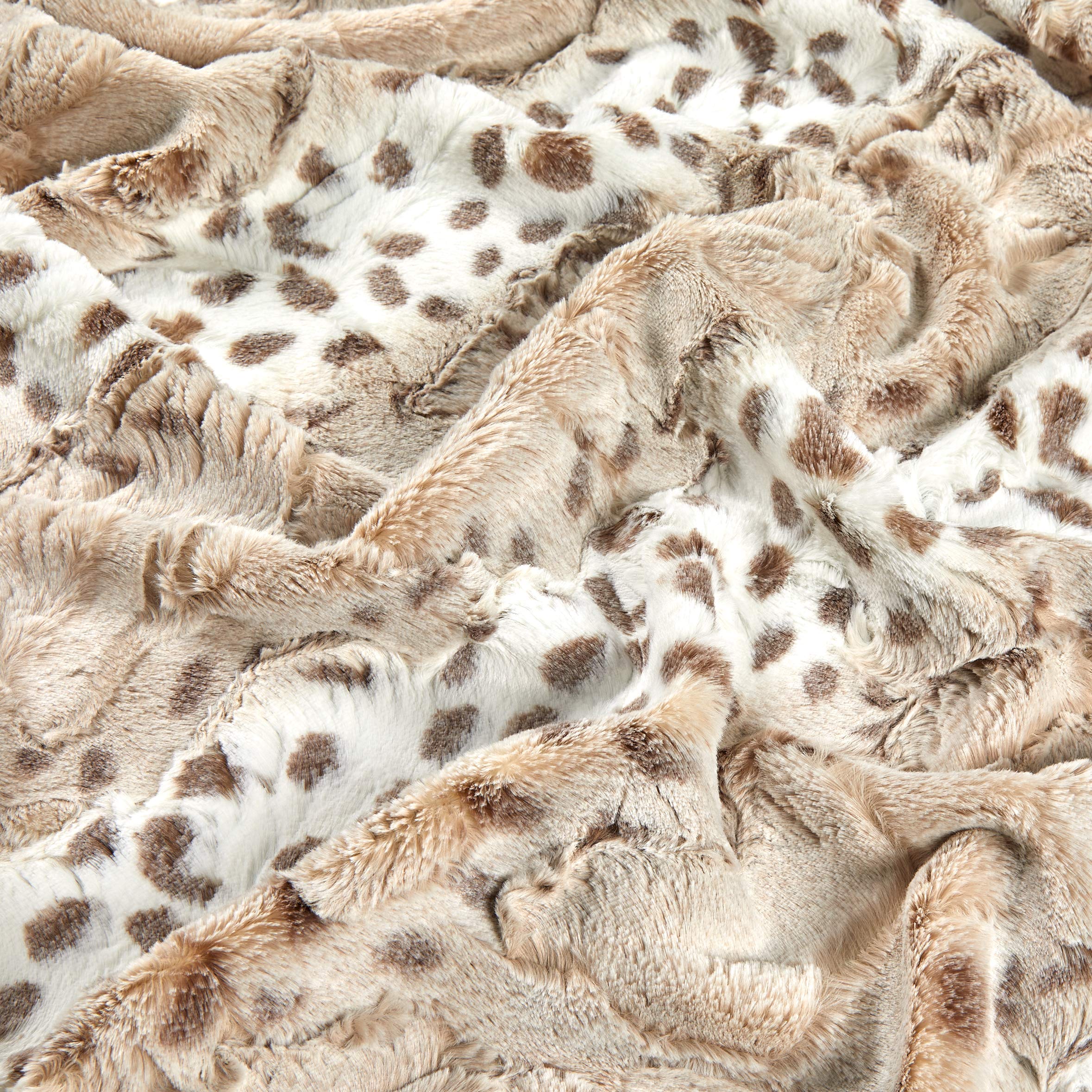 Amazon.com: Shannon Minky Luxe Cuddle Arctic Lynx Ice Taupe