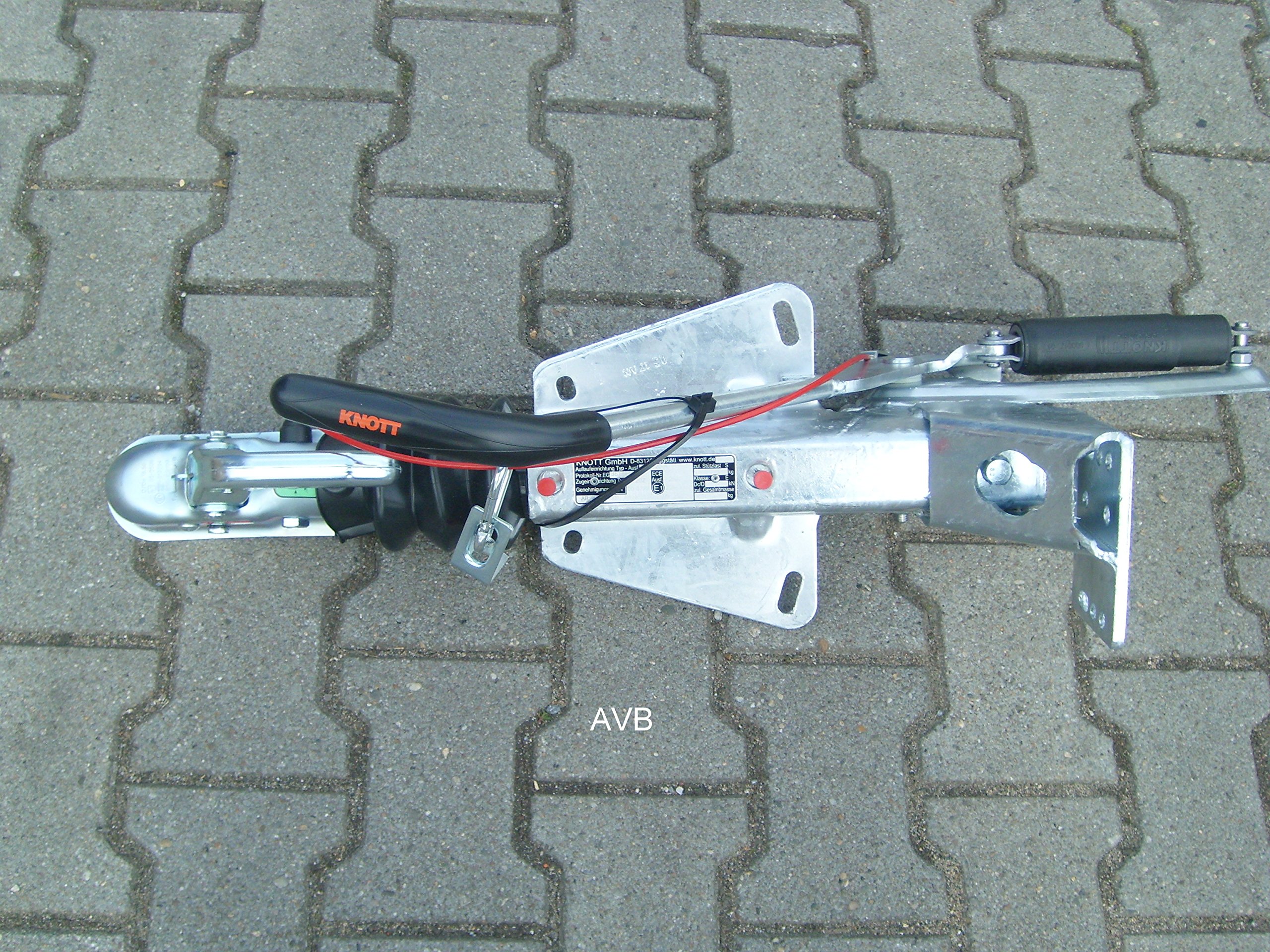 Knott Auflaufeinrichtung KF-20A KF20A mit Stützradkonsole 1100-2000kg