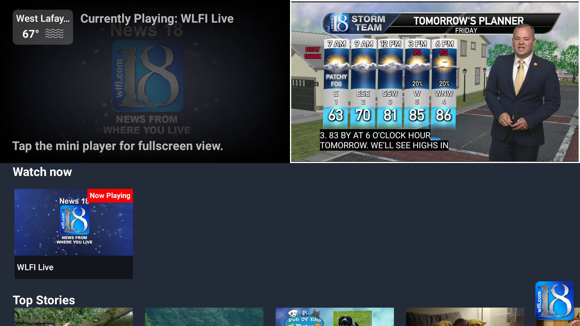 WLFI News 18 - App on Amazon Appstore