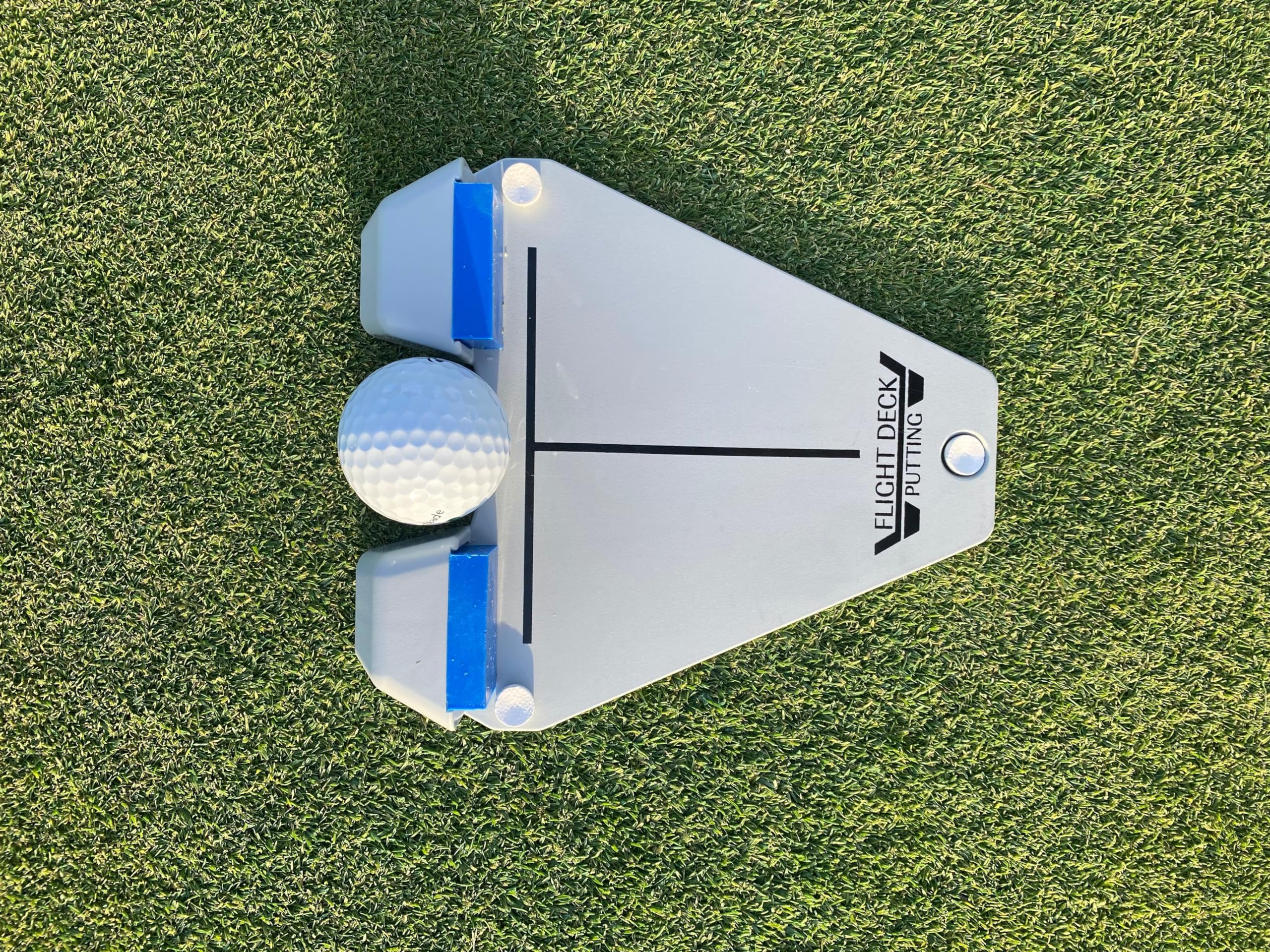 Flight Deck Tour Soft – für den Außenbereich – Golf-Putting-Trainingshilfe – Entwicklung solider und quadratischer Aufprall – weiche Schlagpolster – trainiert Ausrichtung und perfekte Schlagposition –