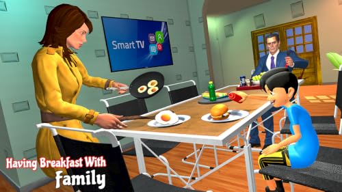 Busy Virtual Mom : Happy Family Simulator Game 3D – vue 4