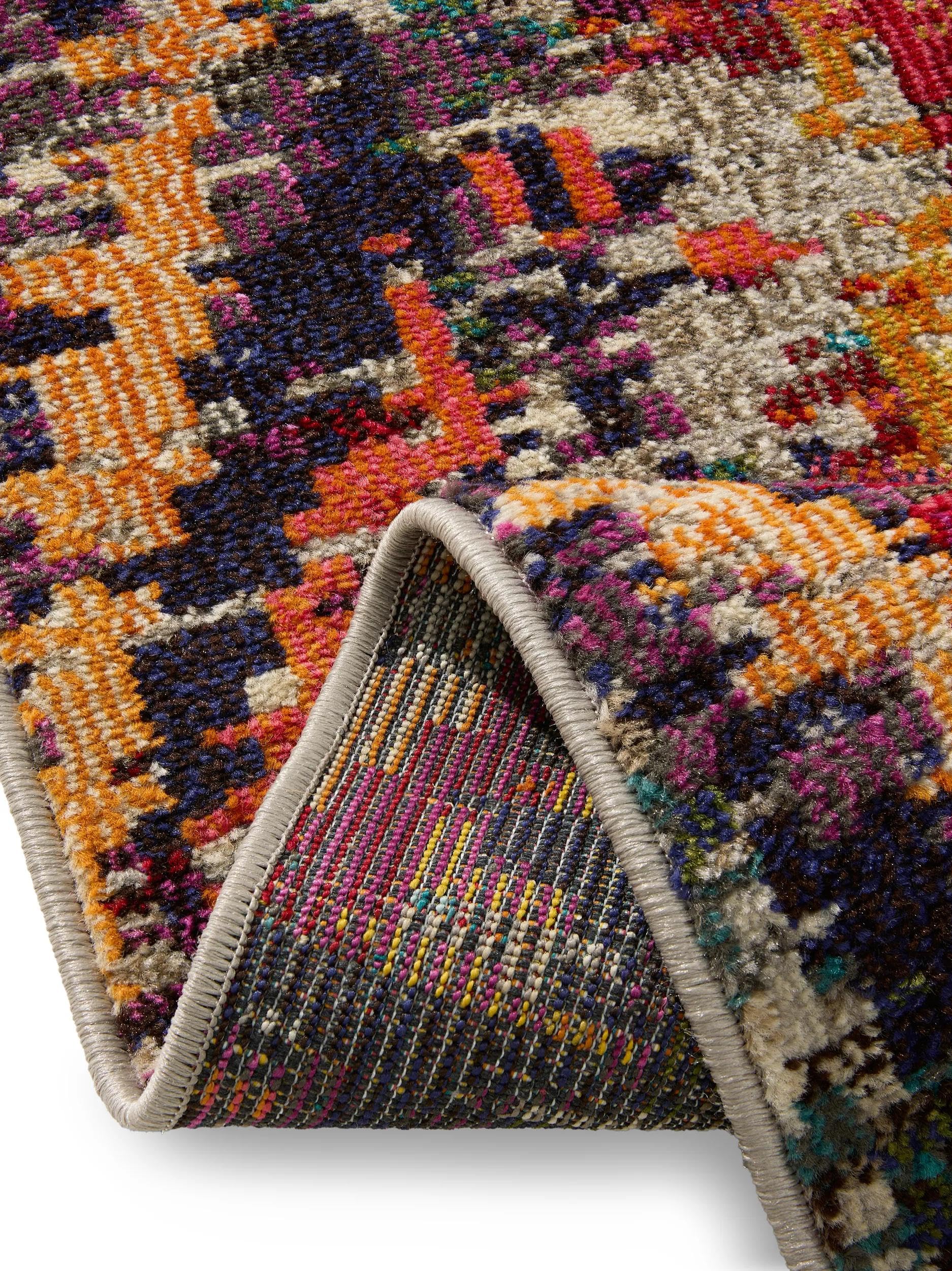 Benuta Casa - Tappeto multicolore, 80 x 150 cm
