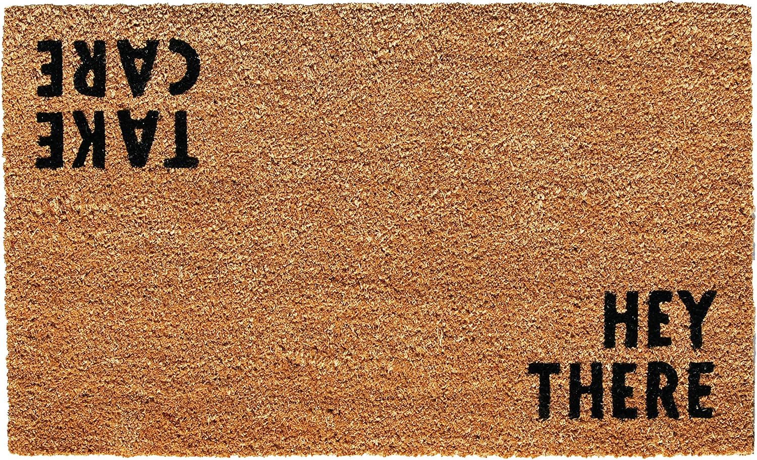 Calloway Mills 100511729 Hey There Doormat, 17" x 29", Natural/Black