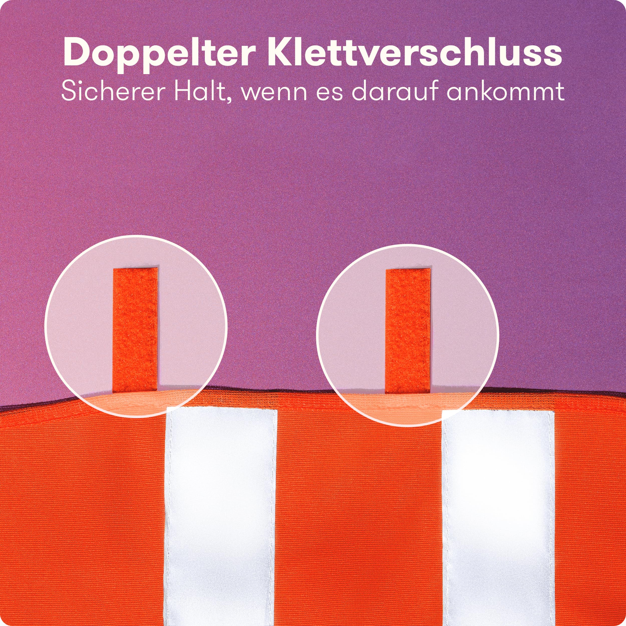PURAHELP Warnwesten 4er Set Europaweit gültig nach EN ISO 20471 - Reflektierende Warnweste - Sicherheitsweste Orange - Warnschutzweste - Sicherheitswesten für Erwachsene