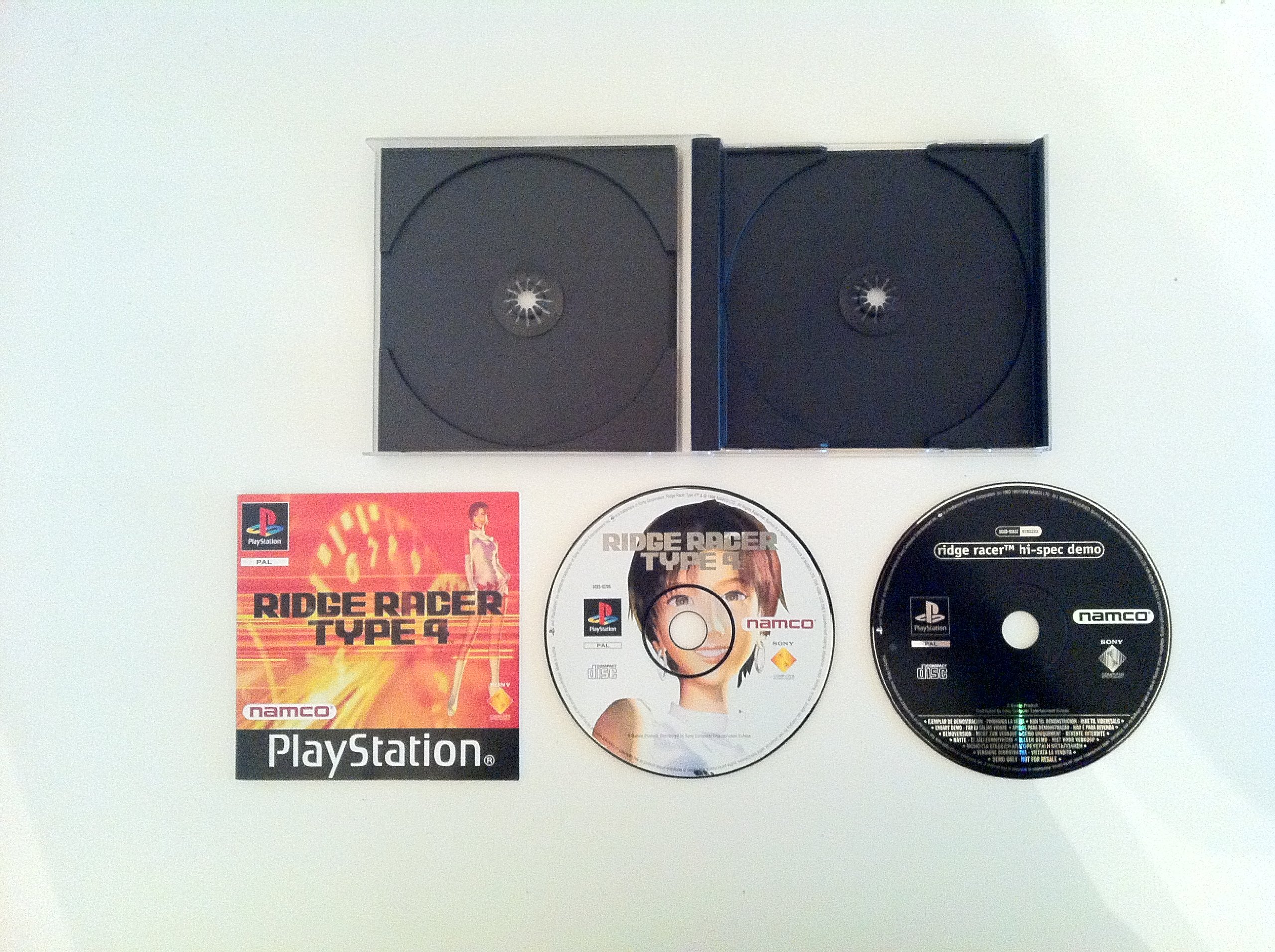 RIDGE RACER TYPE 4 Collectors DEMO PlayStation ps1 Game - DISC ONLY - PAL EUR 14,24 - DE