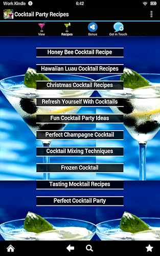 Cocktail Party Recipes