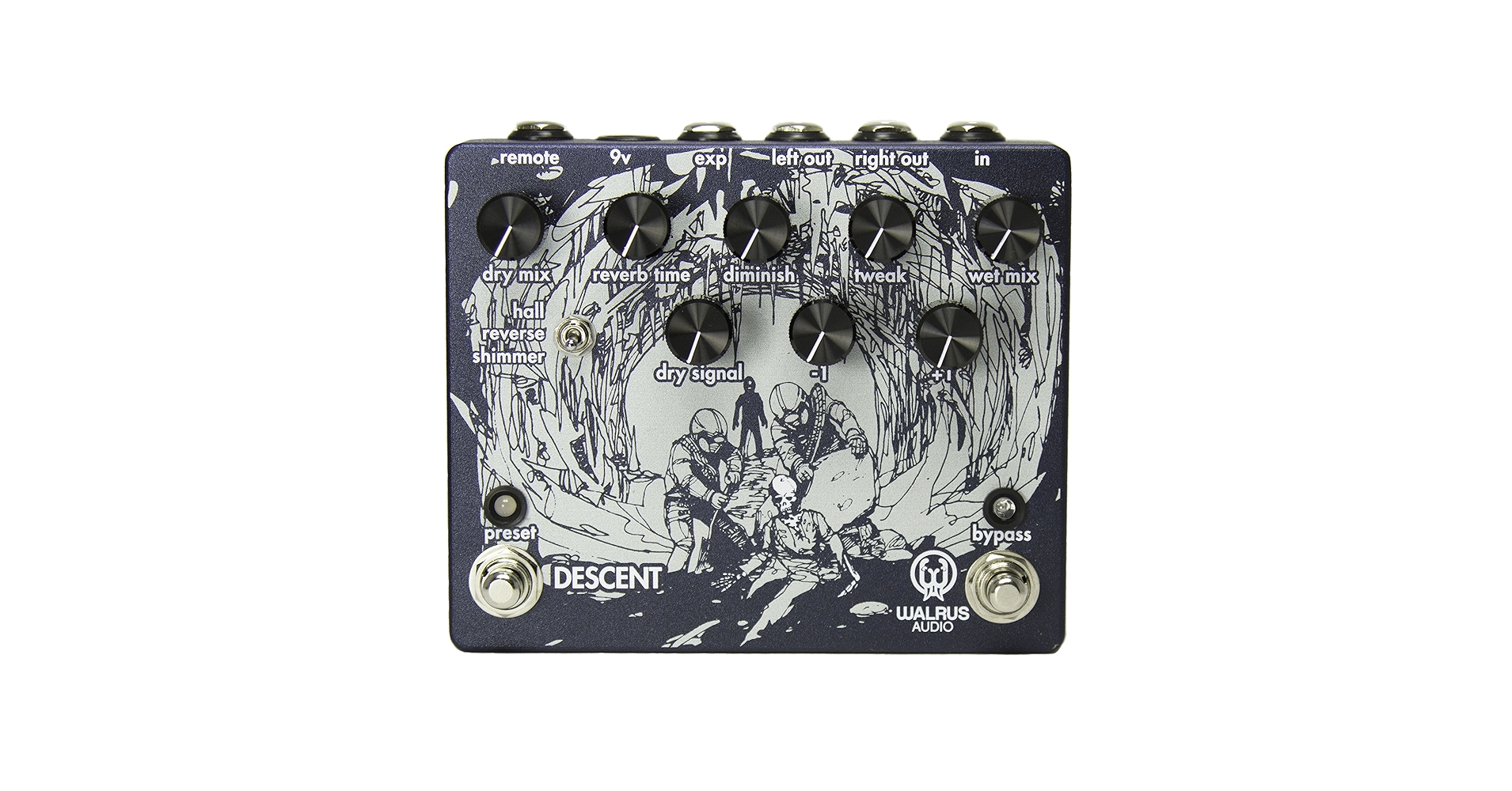 Amazon.com: Walrus Audio Descent Reverb/Octave Machine
