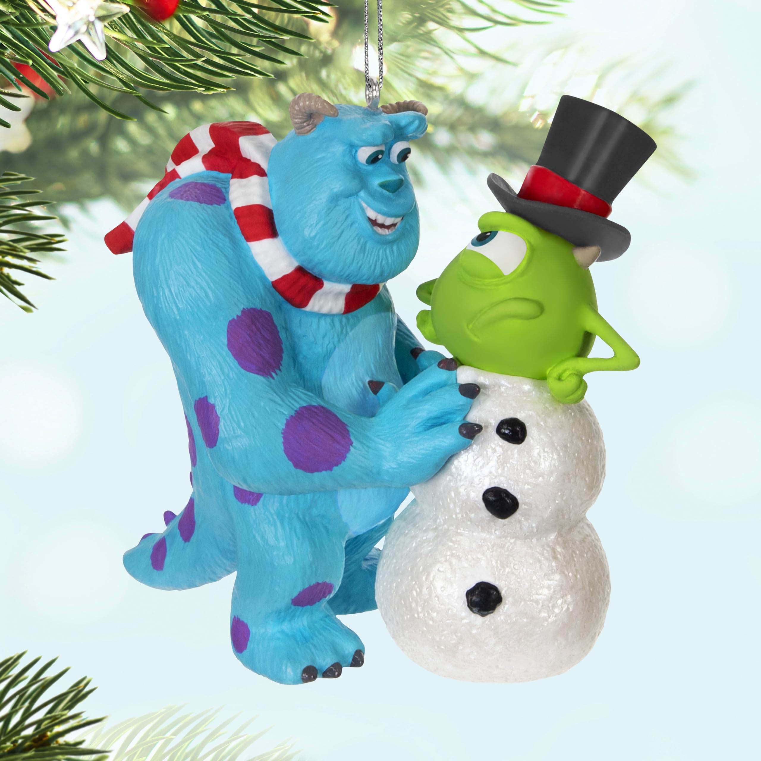 Amazon.com: Hallmark Keepsake Christmas Ornament 2024, Disney/Pixar Monsters,  Inc. Sulley Builds a Snow-Mike, Gifts for Disney Fans : Home & Kitchen