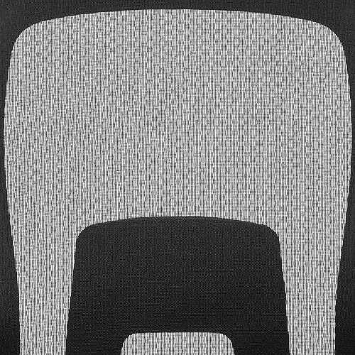 Miniatura 18 de Flash Furniture Silla giratoria grande y alta para oficina y juegos con soporte lumbar y espalda, silla de oficina ergonómica de malla con Tela