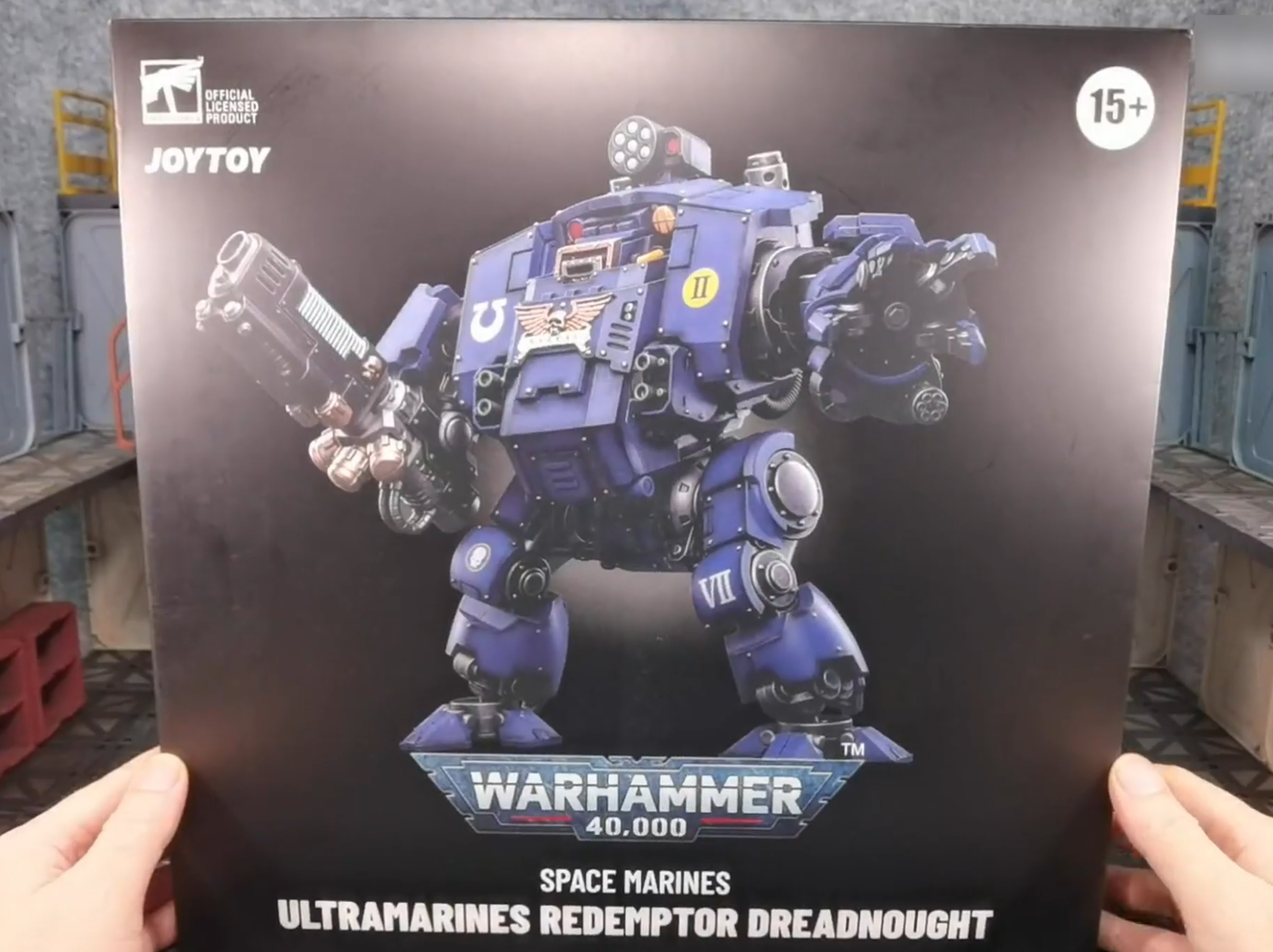 Amazon.com: JOYTOY Dreadnought Warhammer 40k 1/18 Action Figure