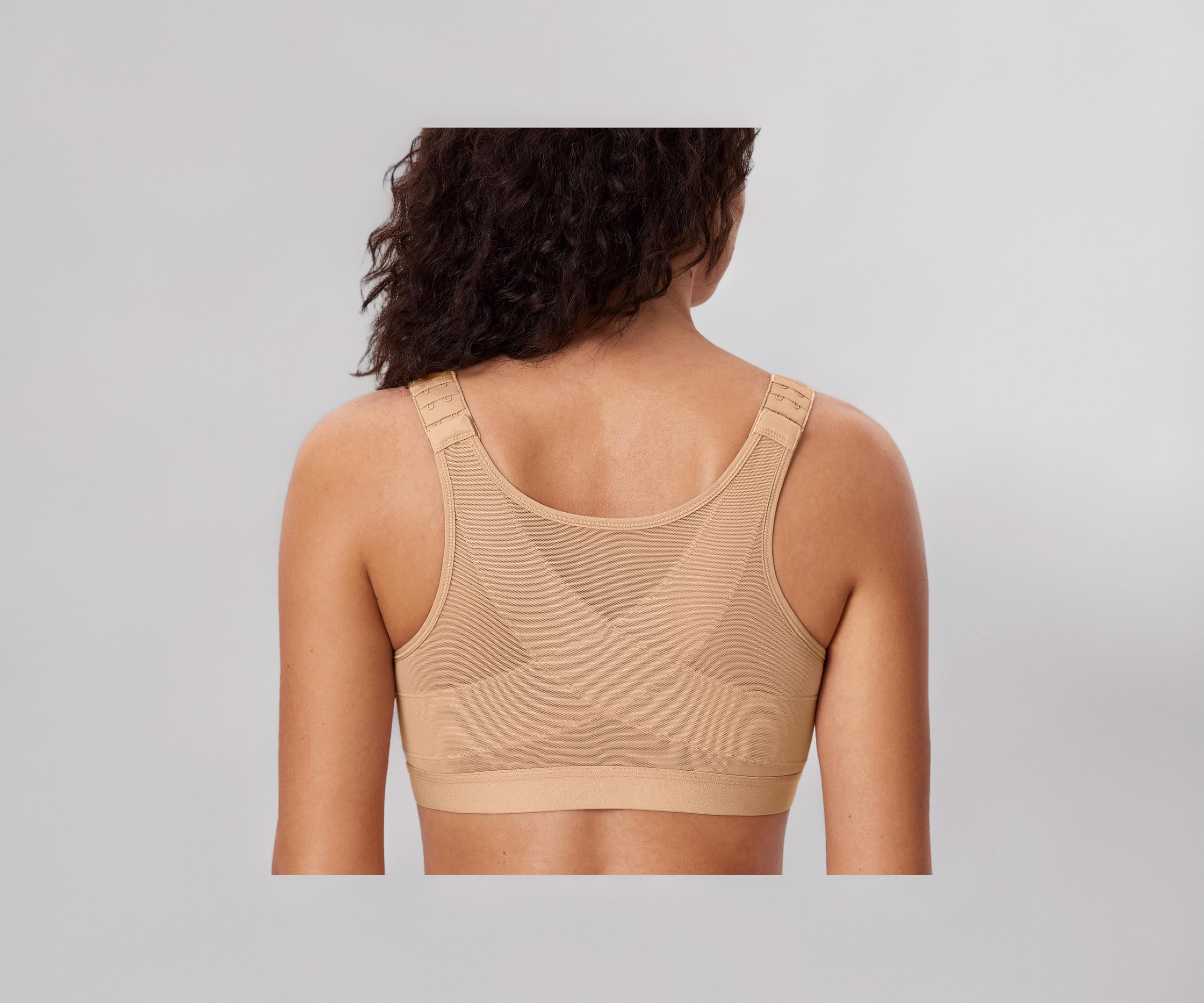 DELIMIRA Women's Front Closure Posture Support Bras