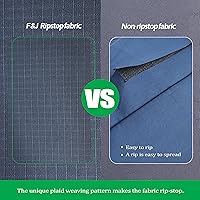 Vista 4 de F&J Outdoors Funda impermeable resistente a los rayos UV, para tumbona, para patio, 2 unidades, 79 pulgadas de largo x 30 pulgadas de ancho x 30 Gris