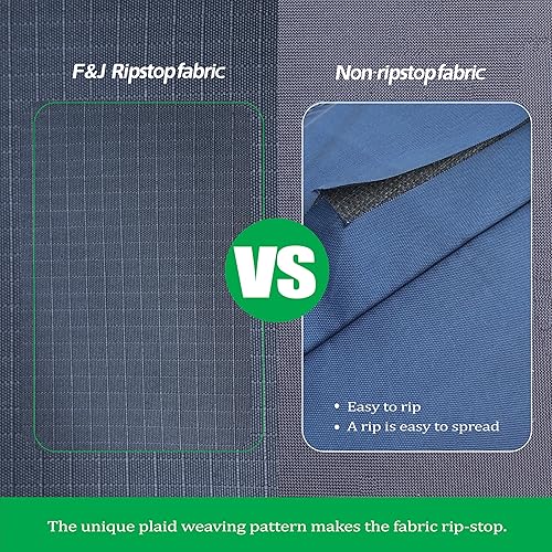 Miniatura 4 de F&J Outdoors Funda de sofá de patio extra resistente, impermeable, anti-UV, 92 pulgadas de ancho x 42 pulgadas de profundidad x 42 pulgadas de alto