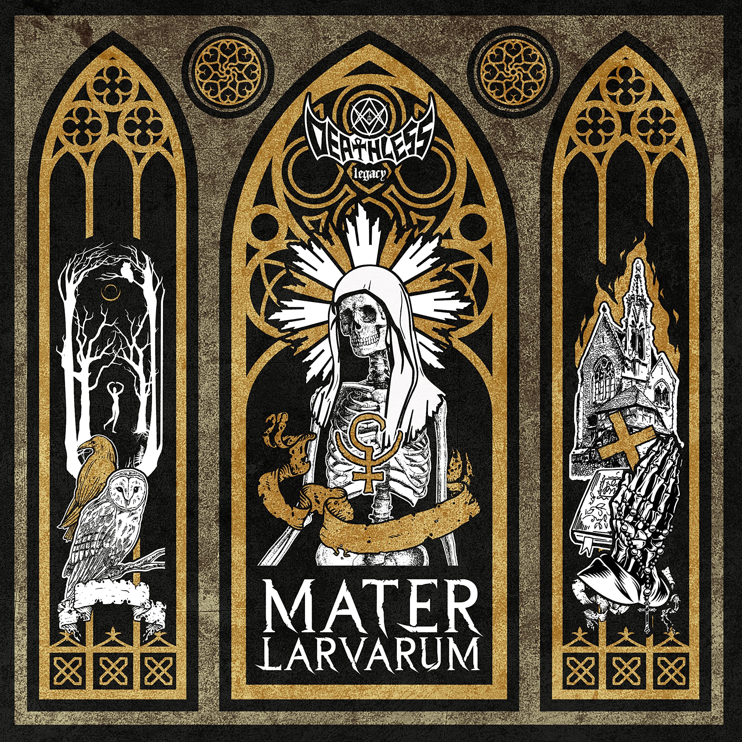 MATER LARVARUM (MARBLED GOLD VINYL) [VINYL]
