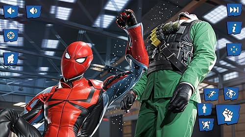 jogo de corda de missão de lutador de herói urbano de cidade voadora real