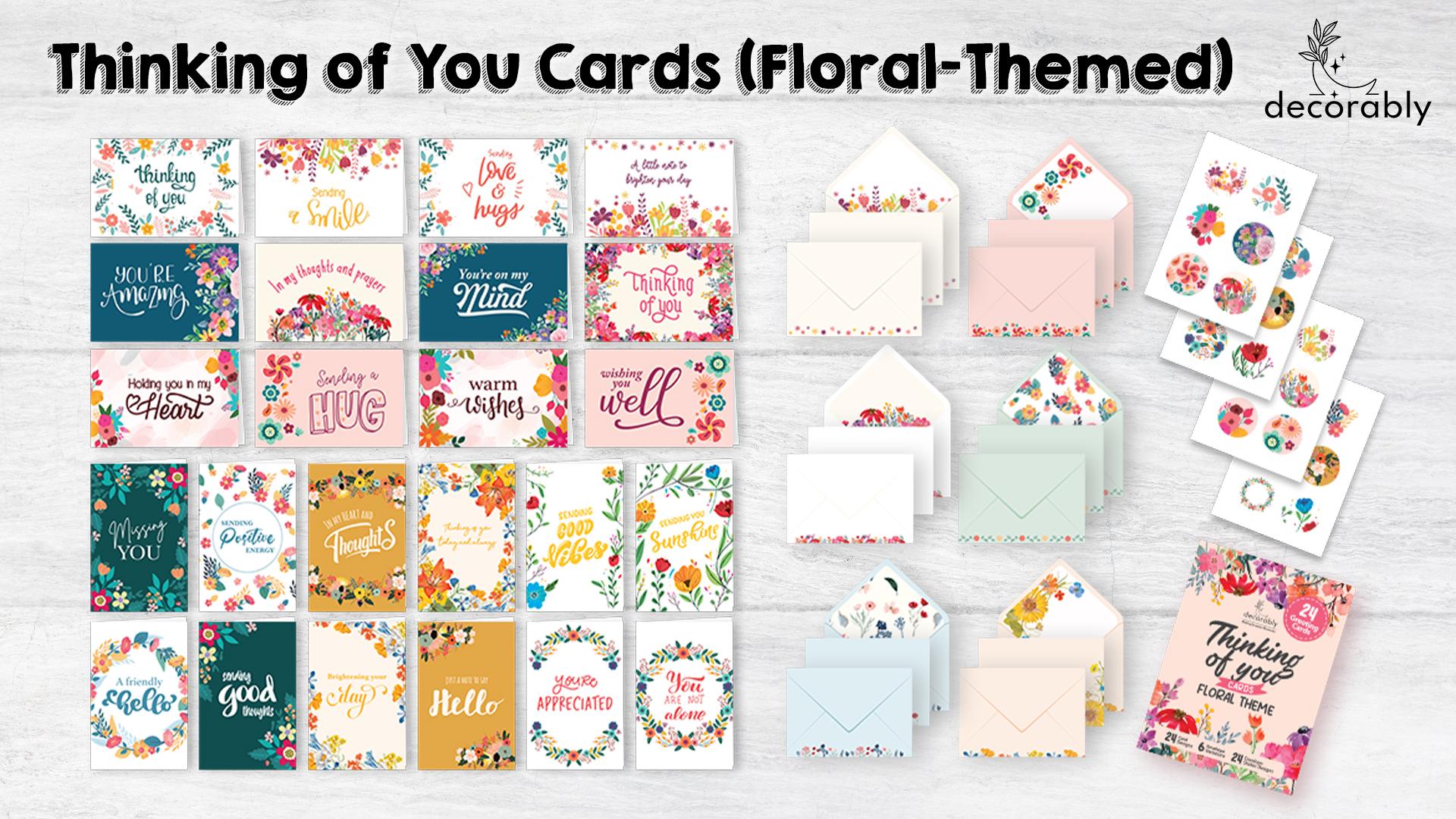 Thinking Of You Cards With Envelopes - View #11