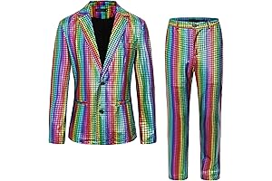 Elton John Costume Women's 70s Disco Costume