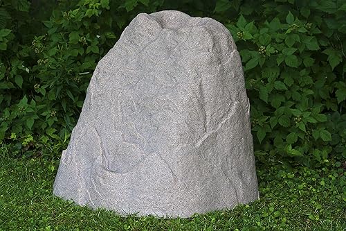 Vista 101 de Emsco Group Roca decorativa de paisaje ligera, de bajo perfil, granito, 2271 Granite