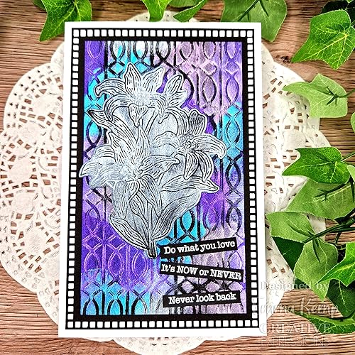 Miniatura 6 de Creative Expressions CED5546, metal, tamaño de troquel más grande 6.8 x 56.8 in