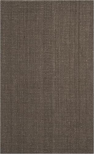 Vista 292 de SAFAVIEH Colección Natural Fiber NF447A - Tapete de pasillo, yute texturizado grueso tejido a mano de 0.75 pulgadas de grosor, ideal para zonas
